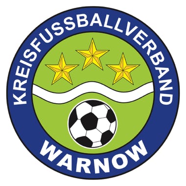 Grafik Logo KREISFUSSBALL- VERBAND WARNOW